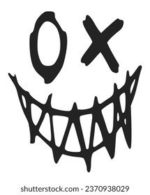 Scary vector silhouettes for Halloween