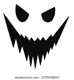 Scary vector silhouettes for Halloween