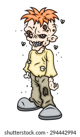 Scary Zombie Character