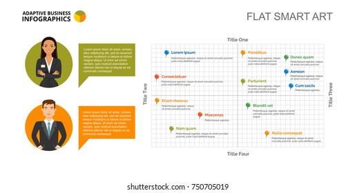 Scatter Chart Slide Template