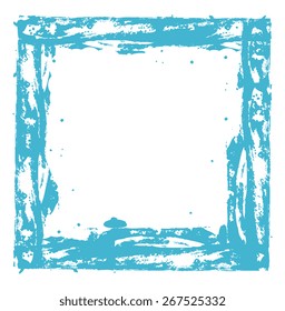 Scatter Grunge Frame Design