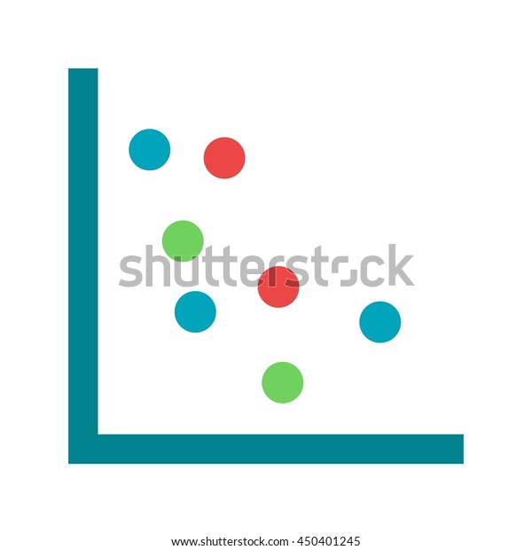 Scatter Plot Stock Vector (Royalty Free) 450401245 | Shutterstock