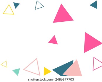 Scatter star frame made of blue falling confetti stars.  Lavender Bright Red Yellow Multicolor Chaotic Orange Stars Pattern.