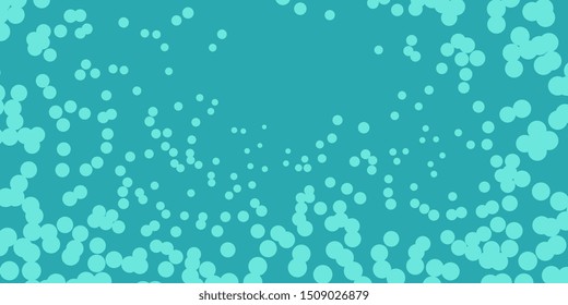 Scattered circles. Confetti. Abstract background. Flying colored circles. Circles of different sizes. Background for business cards and banners. Vector graphics. EPS-10