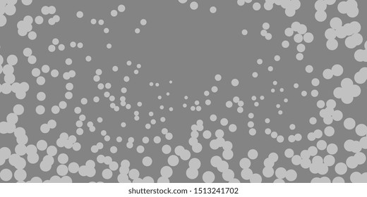Scattered circles. Confetti. Abstract background. Flying colored circles. Circles of different sizes. Background for business cards and banners. Vector graphics. EPS-10