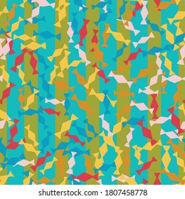 Scattered colorful candies seamless vector pattern. Childish surface print design for fabrics,, stationery, scrapbook, birthday gift wrap, textiles, and packaging.