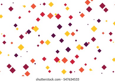 scattered diamond shapes abstract background