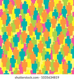 scattered figures of little men