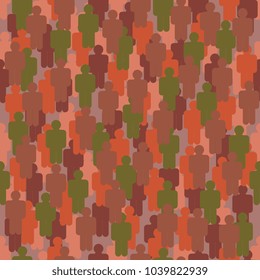 scattered figures of little men