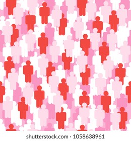 scattered figures of little men