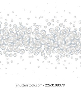 Esferas de color flotante dispersas sobre un fondo vibrante - procesado 3D