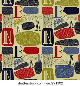 Scattered Geometric Line Shapes. Abstract Background Design. 