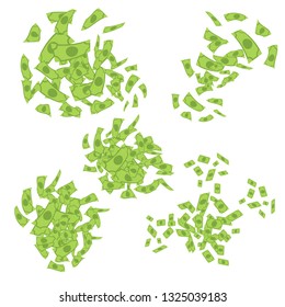 Scattering money vector set