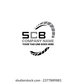SCB letter logo vector design, SCB simple and modern logo. SCB luxurious alphabet design  