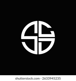 SCD logo SCD icon SCD monogram SCD letter minimalist Circle flat Unique modern abstract logo design.
