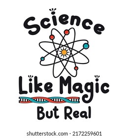 SCEINCE IS LIKE MAGIC BUT REAL