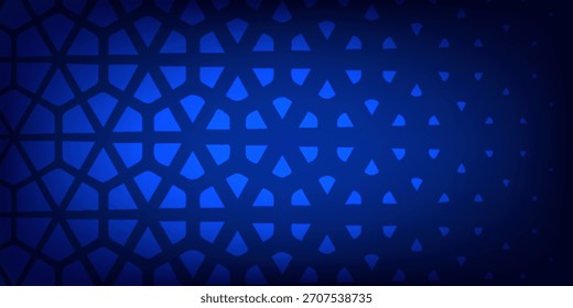 Szene blaues Licht auf dunklem Hintergrund mit Effekt glühend. Zukunftsweisendes Design-Konzept für Kulissen. Vektorgrafik.eps10