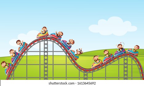 Download Roller Coaster Car Images Stock Photos Vectors Shutterstock