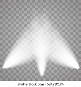 Scene illumination, transparent effects