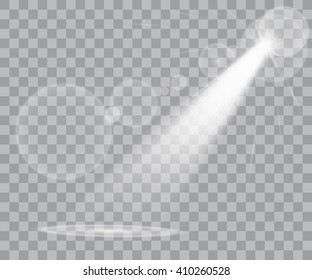 Scene illumination, transparent effects. Bright lighting.light.