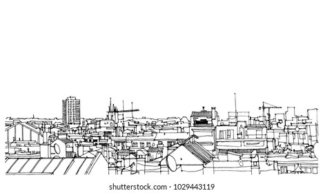 London Skyline Drawing Images, Stock Photos & Vectors | Shutterstock