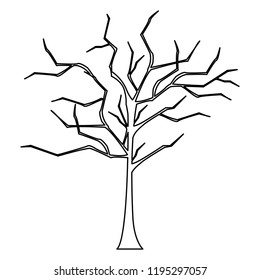 scene with tree branch 
