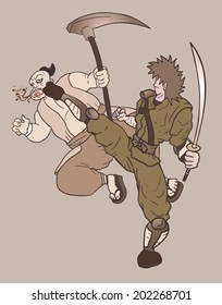 Scene war