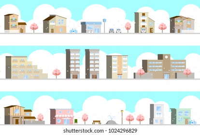 Scenery of the city of spring