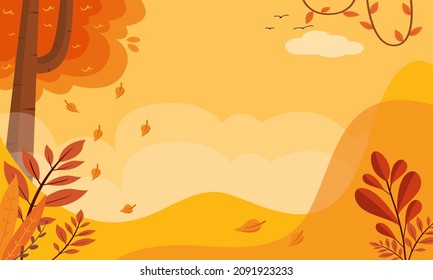 SCENERY ON CLIFFS MOUNTAIN IN AUNTUMN