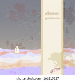 scenery with a place for text