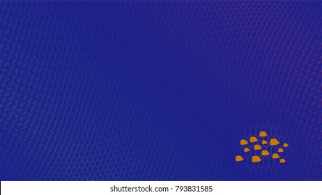 Scenery in the sea