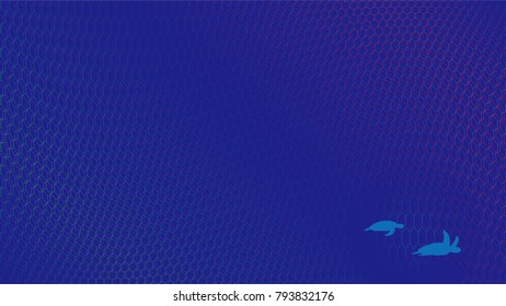 Scenery in the sea