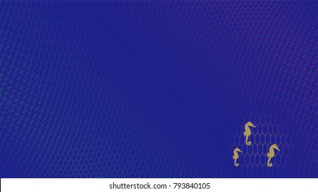 Scenery in the sea