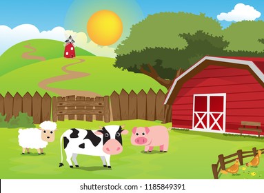 The Scenery vintage Farm