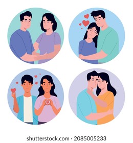 escenas de parejas enamoradas