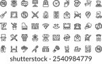 Scenic arts icons High-Quality Vector Icons Collection with Editable Stroke. Ideal for Professional and Creative Projects.