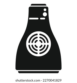 Scent air spray icon simple vector. Fresh bottle. Cosmetic sprayer