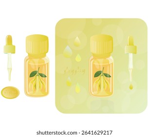 The scent and aroma of ylang-ylang essential oil