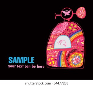 Scent of Summer Background (vector)