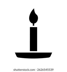 Scented Candle icon icon vector collection in outline and solid style