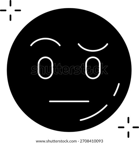 Sceptic Line vector Icon Design