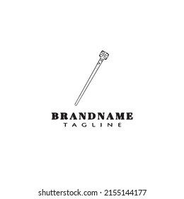 sceptre logo icon design template modern illustration