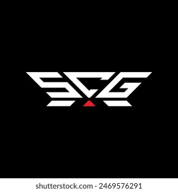 Diseño de Vector de logotipo de letra SCG, logotipo simple y moderno SCG. Diseño de alfabeto de lujo SCG  