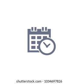 Schedule, appointment vector icon