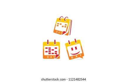 schedule calendar logo vector icon