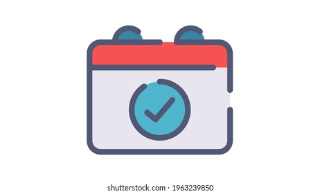 programa terminar terminar un solo icono aislado con un único icono aislado con un guión plano o un estilo de guiones
