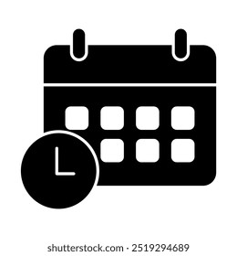 schedule concept line icon. Simple element illustration. schedule concept outline symbol design.