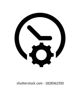 Schedule date icon.timetable,setting (vector illustration)