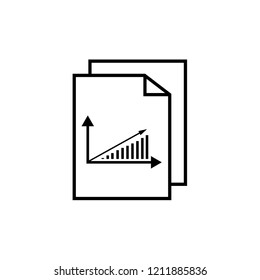 Schedule diagram for business - vector illustration
