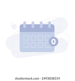 Schedule Empty State UI Illustration